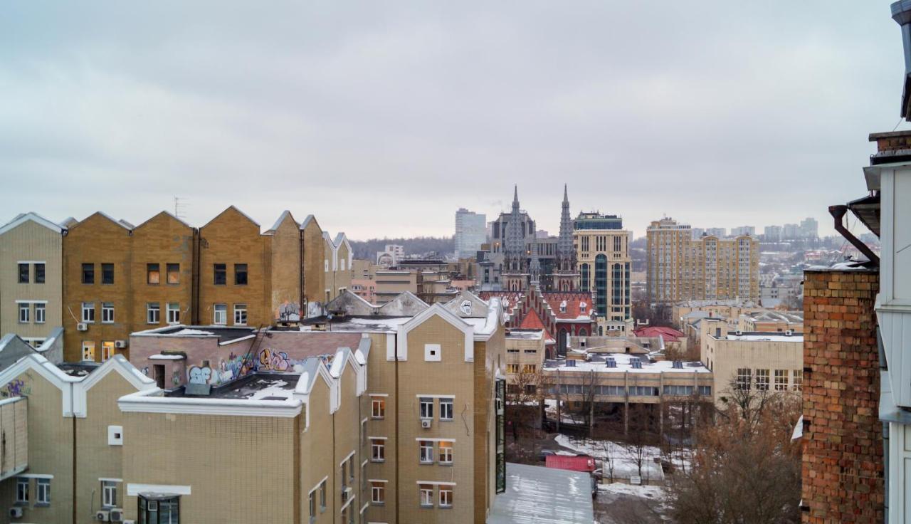 Квартира По Улице Федорова 1 Kiew Exterior foto